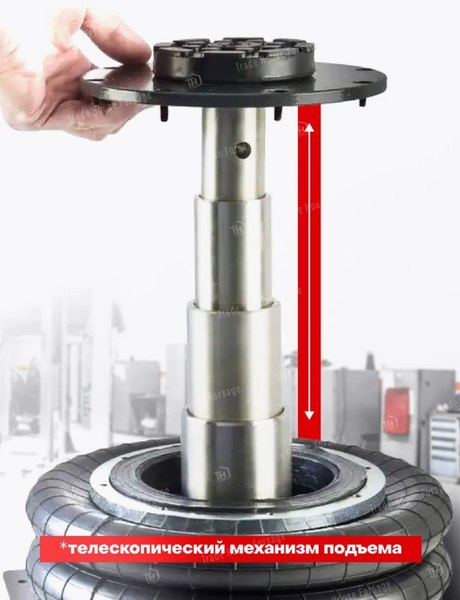 Подкатной домкрат RockForce RF-TRA1812