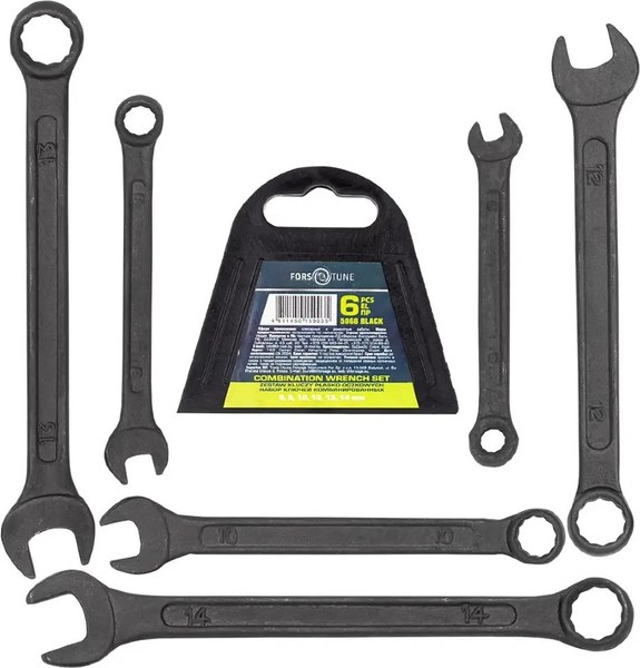 Набор ключей FORSandTUNE 5068 Black - фото