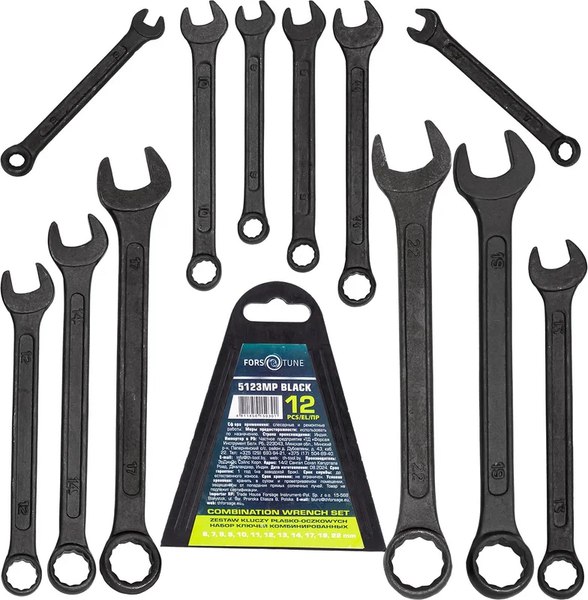 Набор ключей FORSandTUNE 5123MP Black