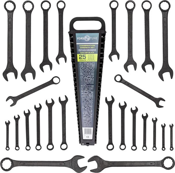 Набор ключей FORSandTUNE 5261MP Black - фото