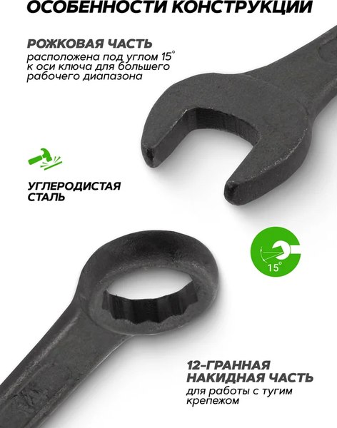 Набор ключей FORSandTUNE 5261P Black