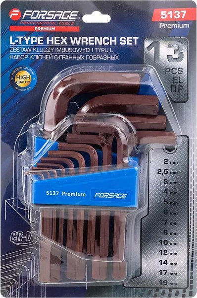Набор ключей Forsage F-5137 Premium
