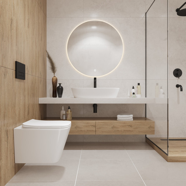 Унитаз подвесной с инсталляцией Lauter Square 214903 + GROHE Rapid SL 39504000