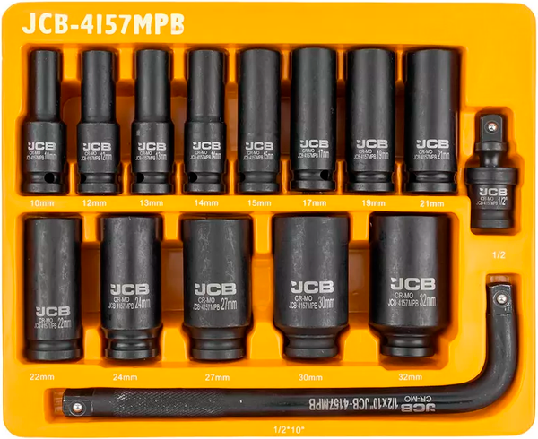 Универсальный набор инструментов JCB JCB-4157MPB - фото