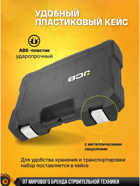 Набор головок слесарных JCB JCB-8081-5MPB