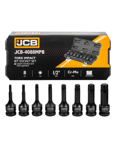 Набор головок слесарных JCB 4088MPB