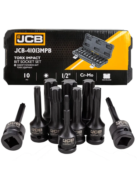 Набор головок слесарных JCB 41013MPB