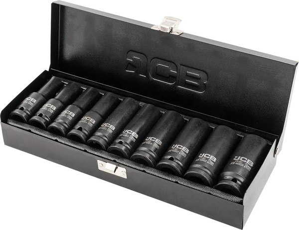 Набор головок слесарных JCB 4107-5MPB