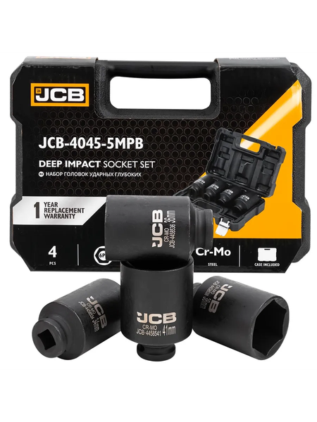 Набор головок слесарных JCB 4045-5MPB