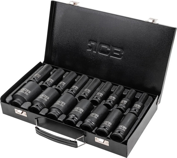 Набор головок слесарных JCB 4167-5MPB - фото