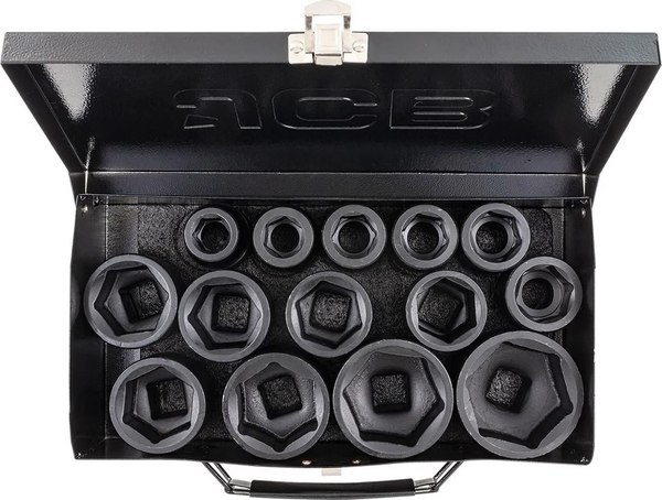 Набор головок слесарных JCB 6141-5MPB