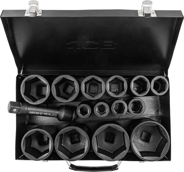 Набор головок слесарных JCB 6142-5MPB