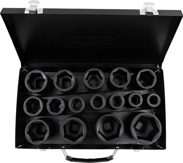 Набор головок слесарных JCB 6162-5MPB