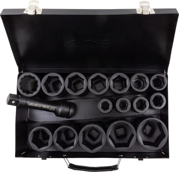 Набор головок слесарных JCB 6163-5MPB