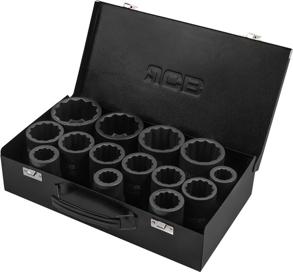 Набор головок слесарных JCB 8152-9MPB