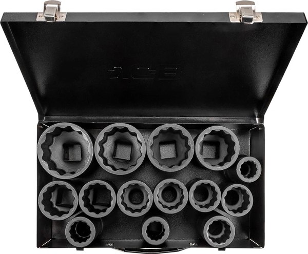 Набор головок слесарных JCB 8152-9MPB