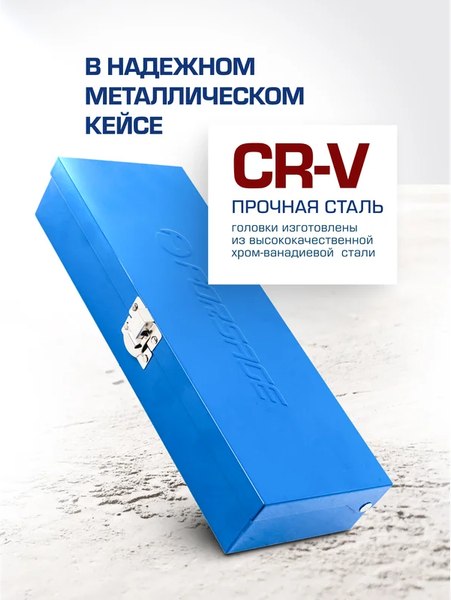 Набор головок слесарных Forsage F-50121I