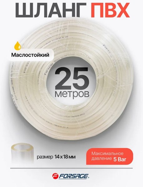 Шланг гидравлический Forsage F-NHE-14/18