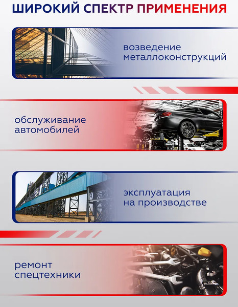 Набор головок слесарных Yataforce YF-4177-5MPB