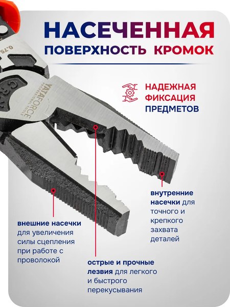 Плоскогубцы Yataforce YF-611Y215