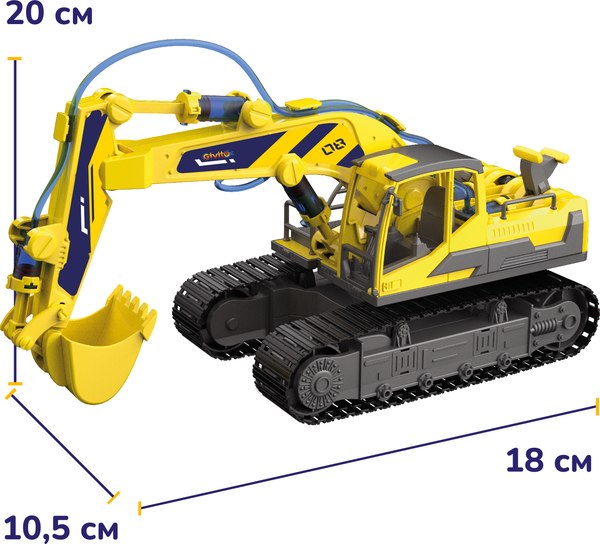 Конструктор кинетический Givito Гидравлический конструктор / G2411-489 