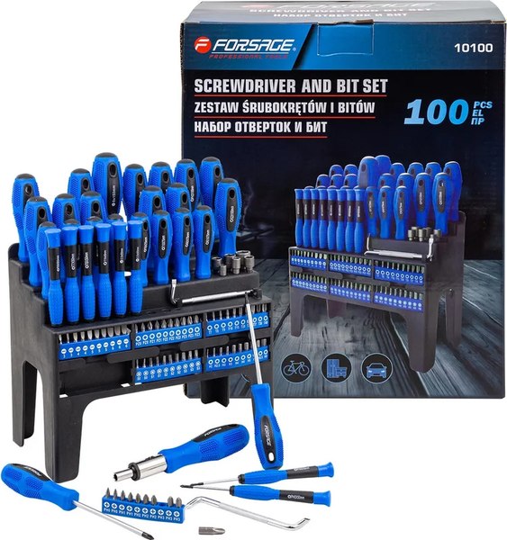 Набор отверток Forsage F-10100 - фото