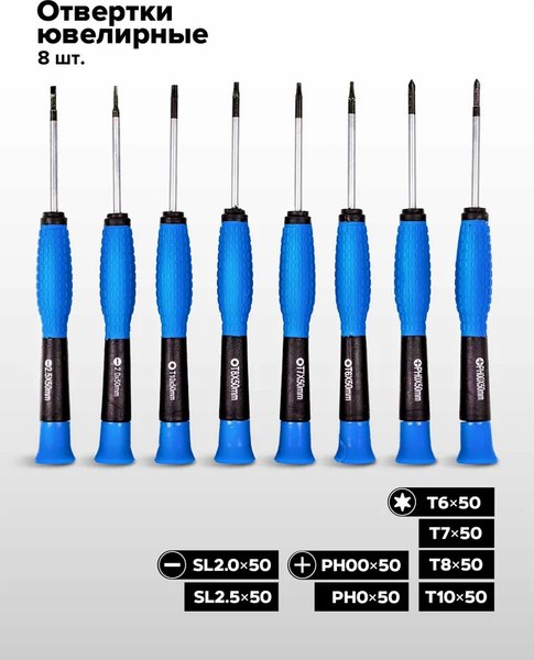 Набор отверток Forsage F-10100