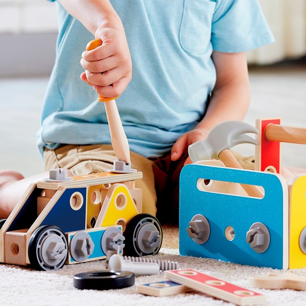 Конструктор Hape Мастерская Ящик для инструментов / E3220_HP