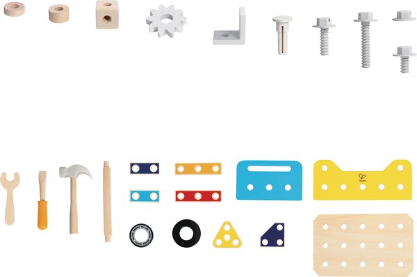 Конструктор Hape Мастерская Ящик для инструментов / E3220_HP