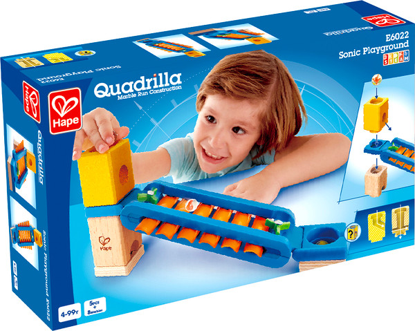 Элемент конструктора Hape Гонки Звуковая площадка / E6022_HP - фото