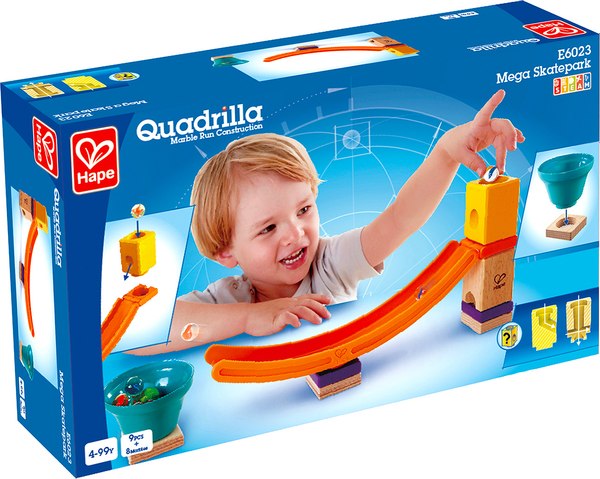 Элемент конструктора Hape Гонки Мега скейт парк / E6023_HP - фото