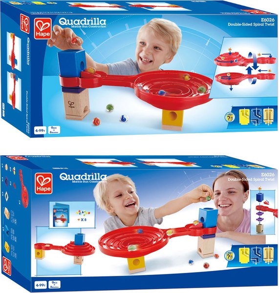 Элемент конструктора Hape Гонки Спираль / E6026_HP