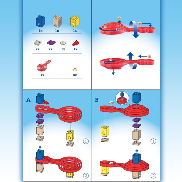 Элемент конструктора Hape Гонки Спираль / E6026_HP