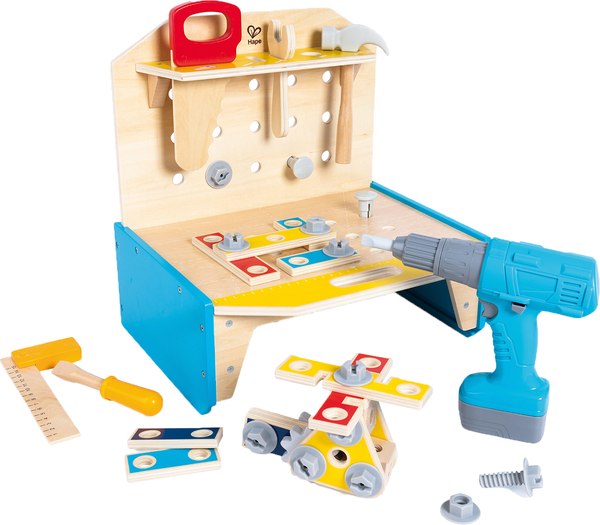 Верстак-стол игрушечный Hape Моя мастерская / E3221_HP - фото