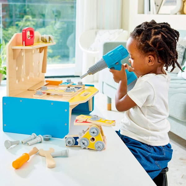 Верстак-стол игрушечный Hape Моя мастерская / E3221_HP