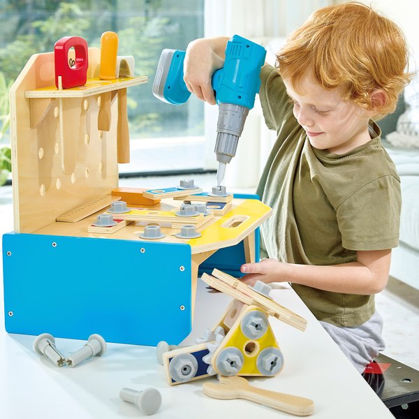 Верстак-стол игрушечный Hape Моя мастерская / E3221_HP