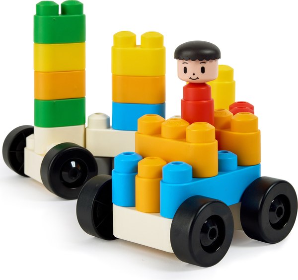 Конструктор PolyM Креатив Грузовик с прицепом / 761802_HP