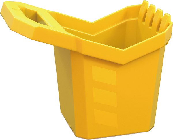 Набор игрушек для песочницы Hape Ведро Ковш экскаватора / E4095_HP - фото