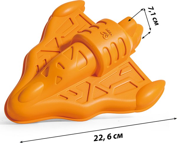 Формочка для песочницы Hape Реактивный самолет / E4104_HP