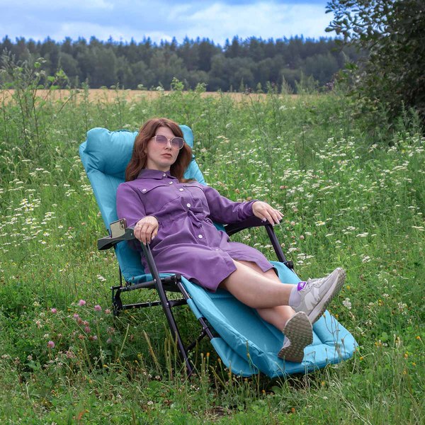 Складной шезлонг Forsage F-FG-HY-8000LB