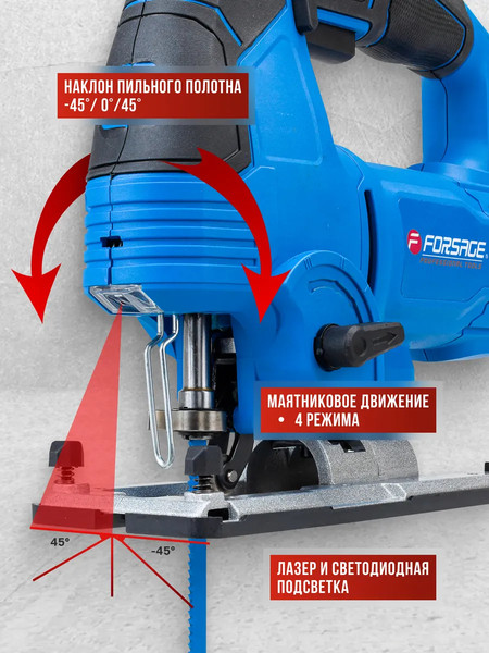 Электролобзик Forsage F-M1Q-A-JS5502D
