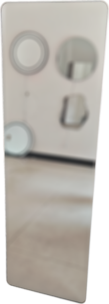 Зеркало Saniteco L-aluminum 160x50 - фото