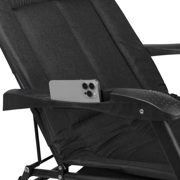 Складной шезлонг Forsage F-FG-HY-8000BK