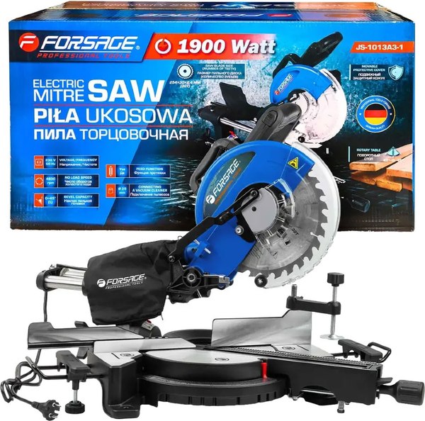 Торцовочная пила Forsage F-JS-1013A3-1