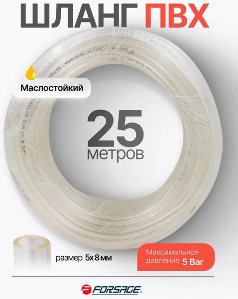Шланг гидравлический Forsage F-NHE-5/8