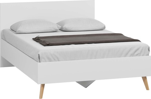 Полуторная кровать ЛофтМебель Олимпик 1400 / VR-00003261 - фото