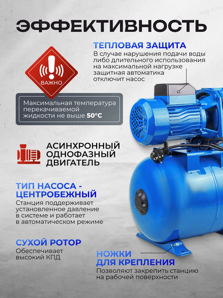 Поверхностный насос Forsage F-AUTO-JET 100S ALU