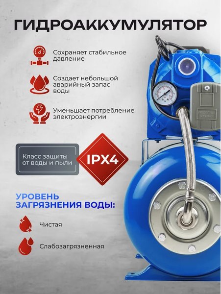 Поверхностный насос Forsage F-AUTO-JET110S Copper