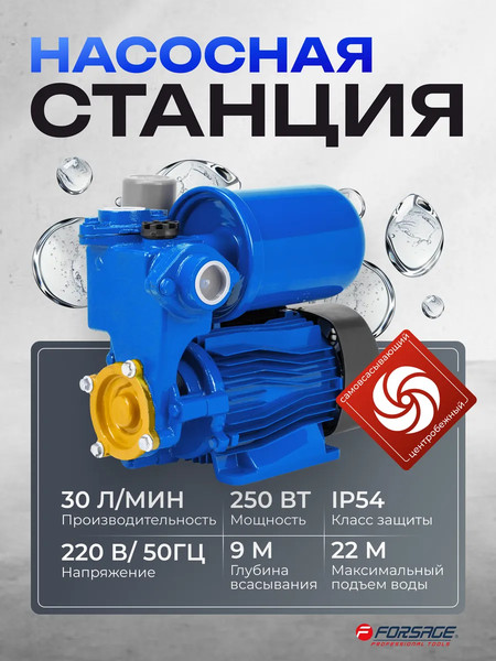 Поверхностный насос Forsage F-PS170 Copper