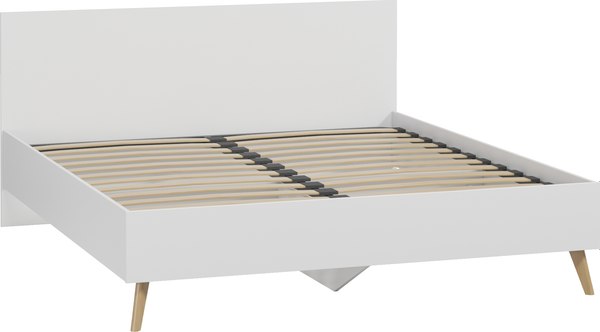 Двуспальная кровать ЛофтМебель Олимпик 1800 / VR-00003263